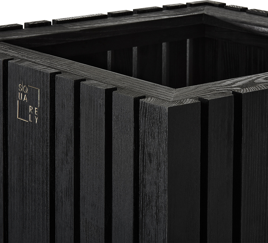 GrowBIG Pot à réserve d'eau, frêne noir