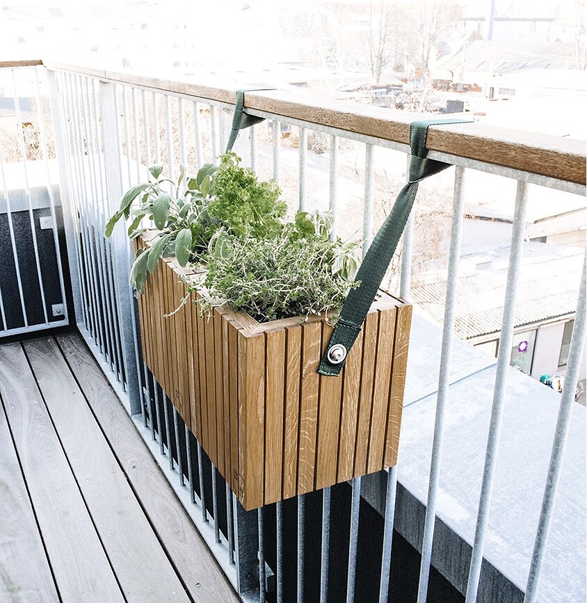 GrowON GrowWIDE Nosači za samozalijevajuću posudu 48 cm najlonski crni 2 kom.