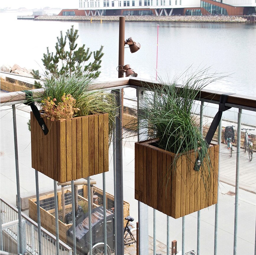 GrowON GrowWIDE Λουριά Ανάρτησης για αυτοποτιζόμενη γλάστρα, 38 cm, νάιλον, πράσινα, 2 τμχ