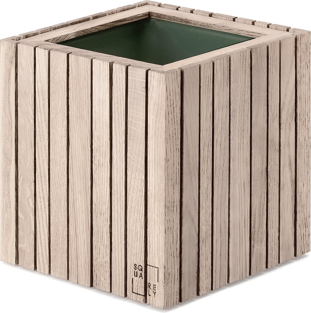 GrowON Selbstbewässernder Blumentopf natürliche Eiche