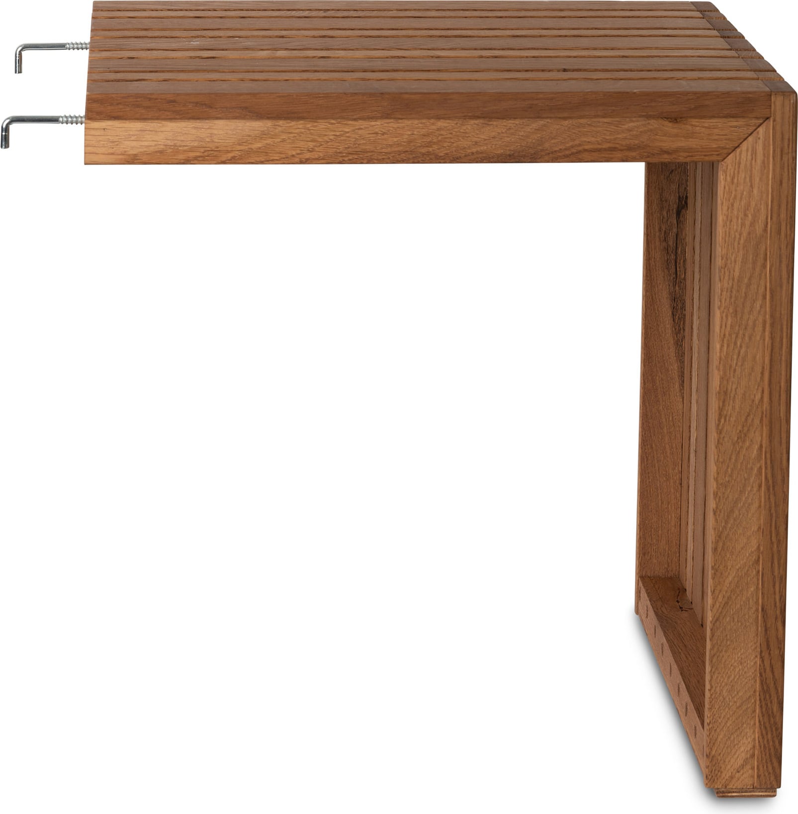 GrowTABLE Tischchen dunkle Eiche zur Montage am Selbstbewässerungstopf GrowMORE