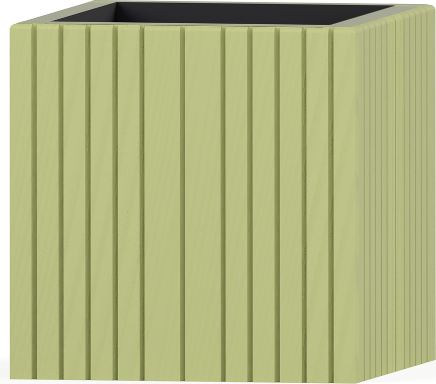 Květináč samozavlažovací UnfoldSQUARE světle zelený