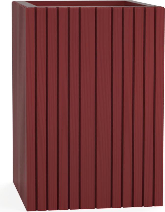 Květináč samozavlažovací UnfoldSQUARE vysoký terakota