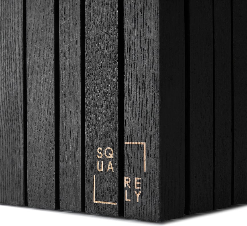 Maceta de autorriego GrowON, madera de fresno natural