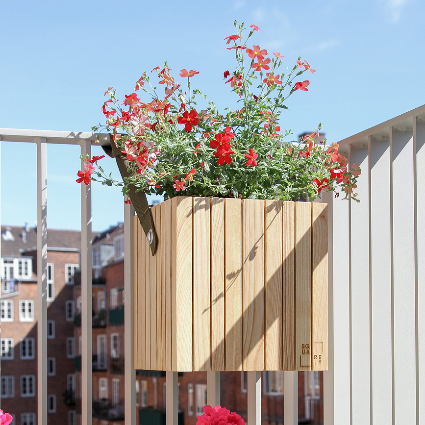 Set de 2 Cuerdas de nailon para colgar maceta auto-riego GrowON GrowWIDE, 38 cm, verdes