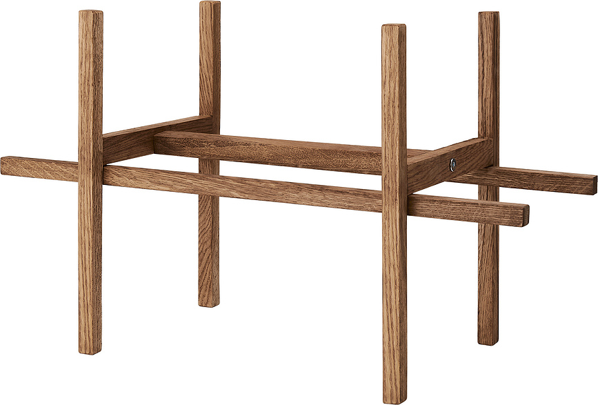 StandWIDE Stojalo, za samozalivalni lonec GrowWIDE, temni hrast