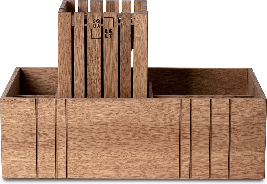 TableORGANIZER Schreibtisch-Organizer mit Selbstbewässerungstopf GrowSMALL 2 El.