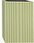 UnfoldSQUARE Selbstbewässernder Blumentopf hoch hellgrün