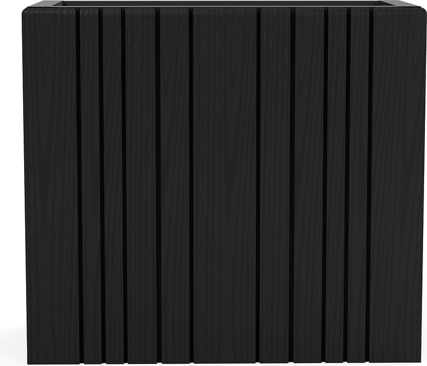 UnfoldWIDE Posuda za cvijeće samozalijevajuća visoka crna