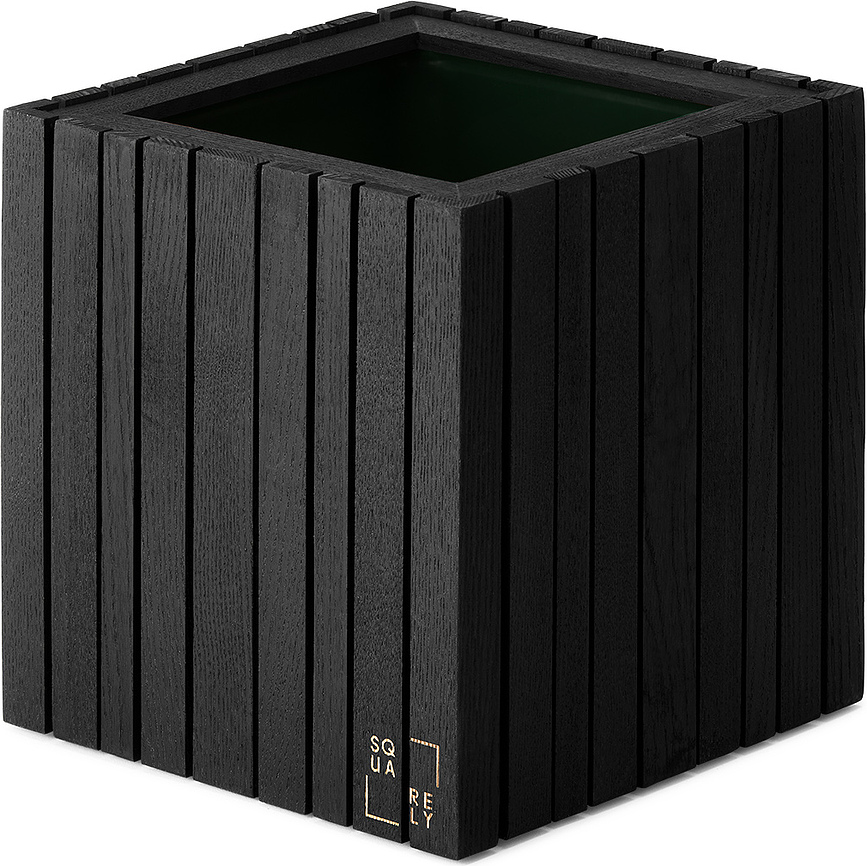 Vaso autoirrigante GrowON frassino scuro