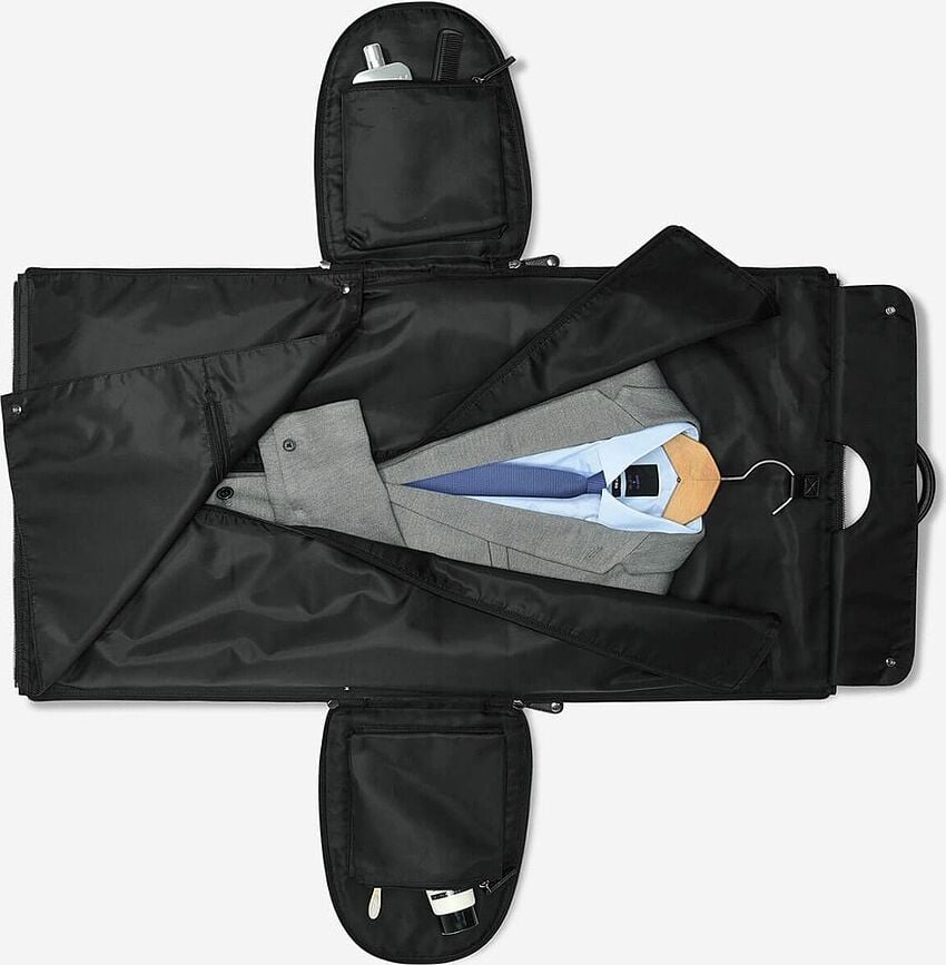 Bolsa de Viaje Stackers, negra, para hombre