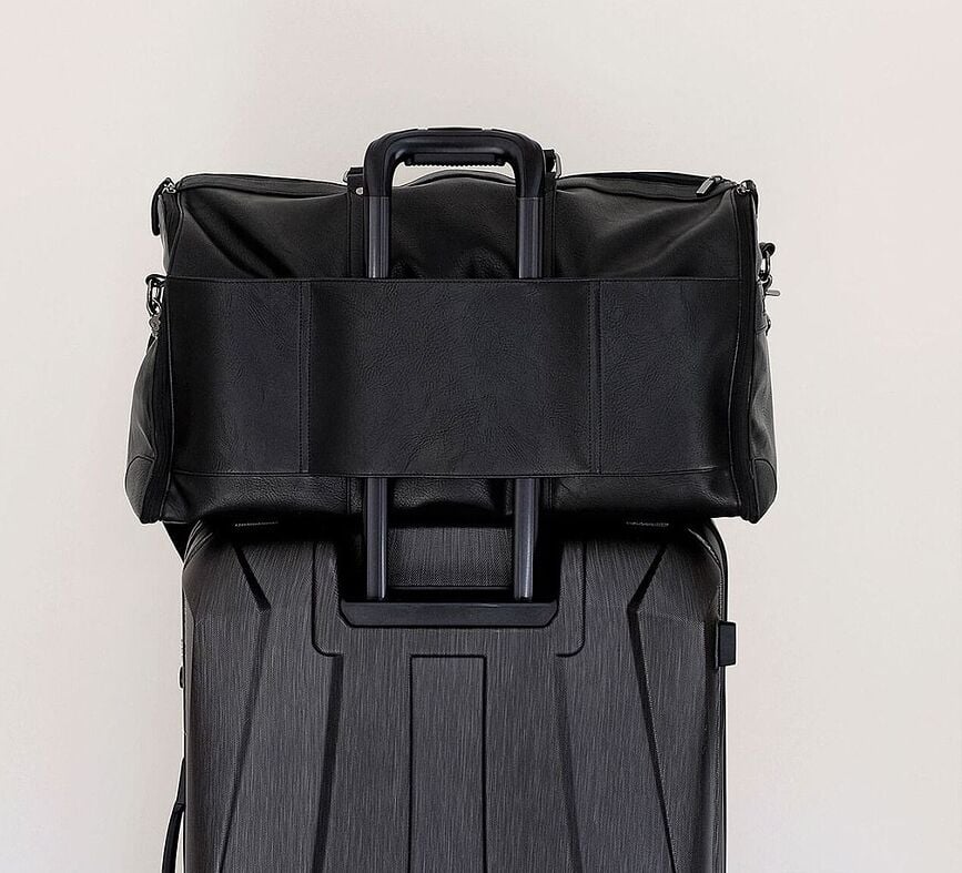 Bolsa de Viaje Stackers, negra, para hombre