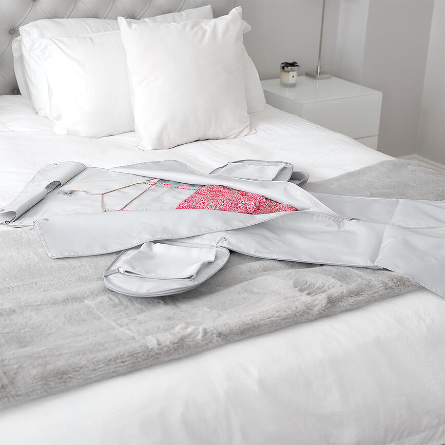 Bolsa de Viaje Stackers para mujer, rosa claro