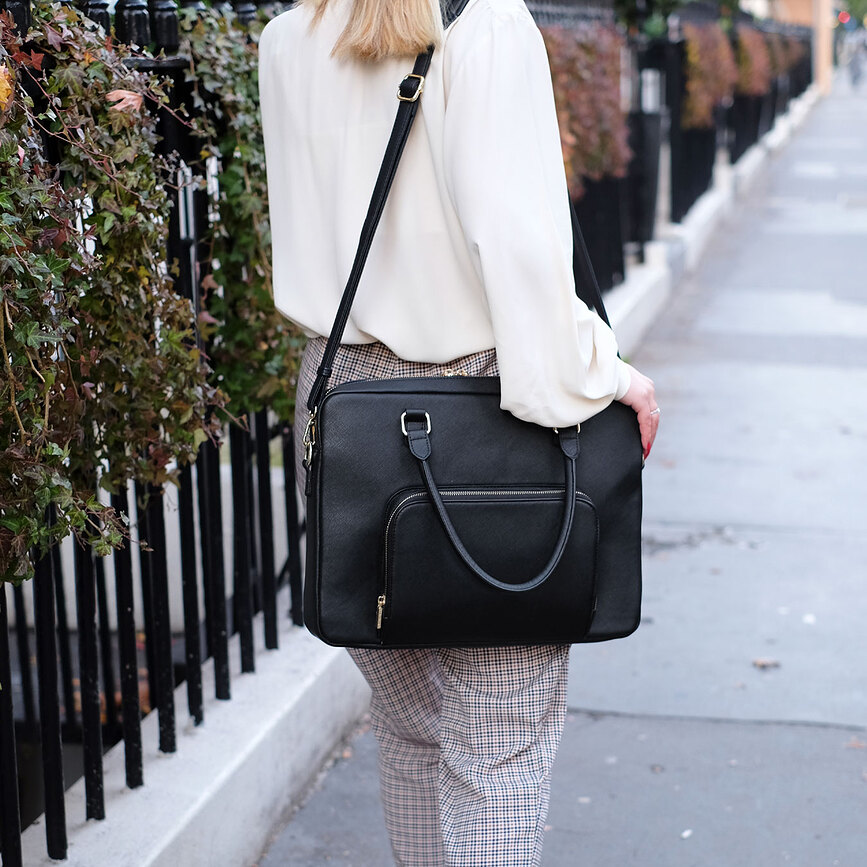 Bolsa para portátil Stackers, negra