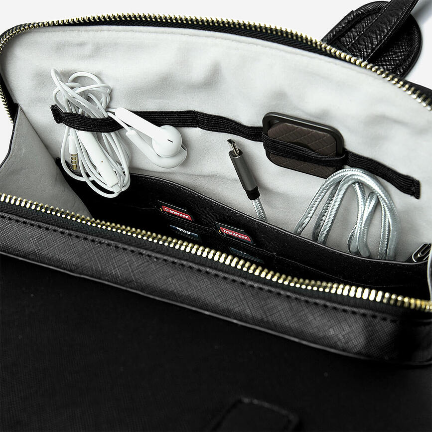 Bolsa para portátil Stackers, negra