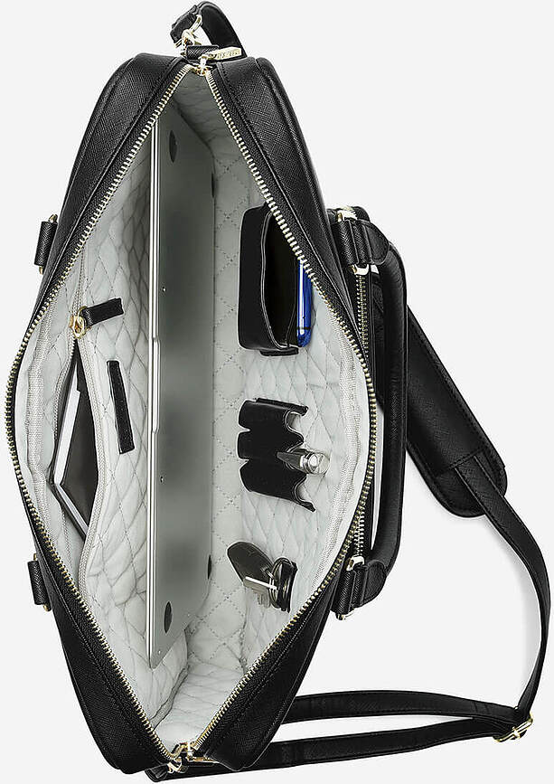 Bolsa para portátil Stackers, negra