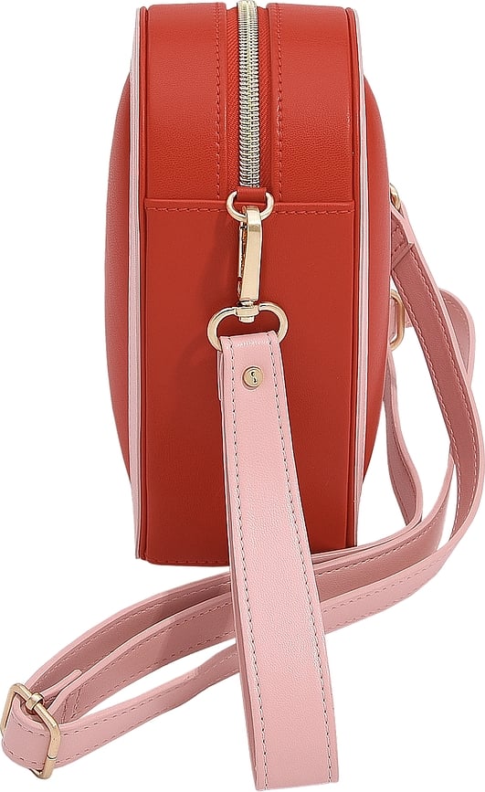 Bolsa de hombro Stackers Heart, blanca