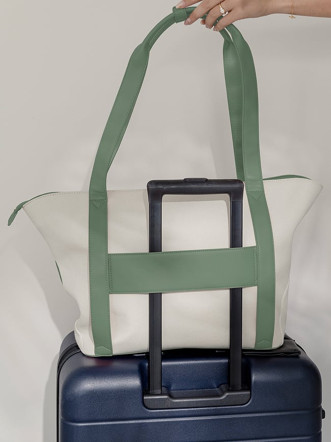 Bolso Stackers Wave, para mujer, color crema y melocotón