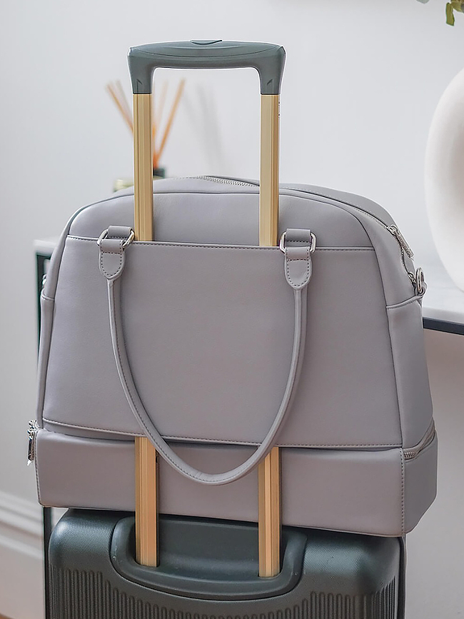 Bolso Stackers, rosa claro