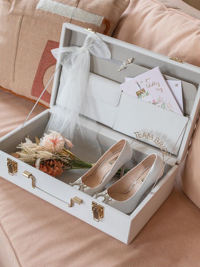 Caja de almacenamiento Stackers Memory, blanca