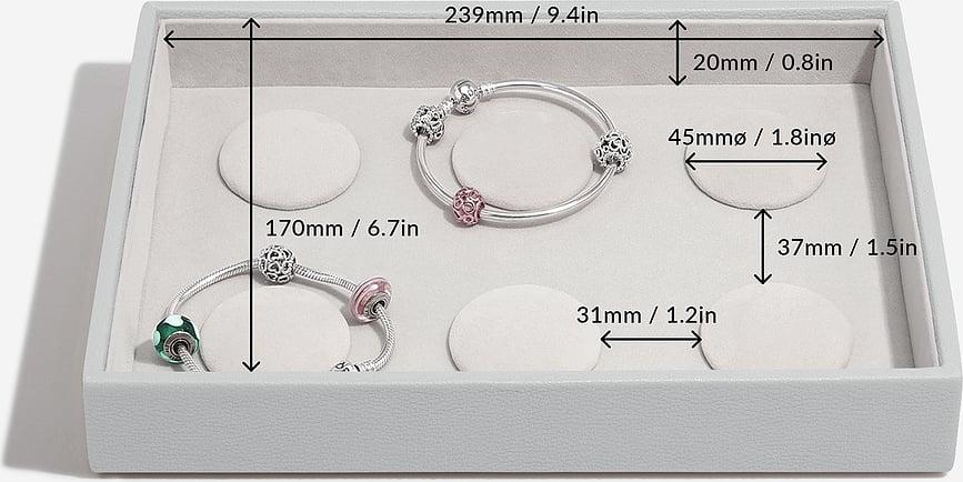 Módulo Organizador para pulseras de abalorios Stackers Classic, topo