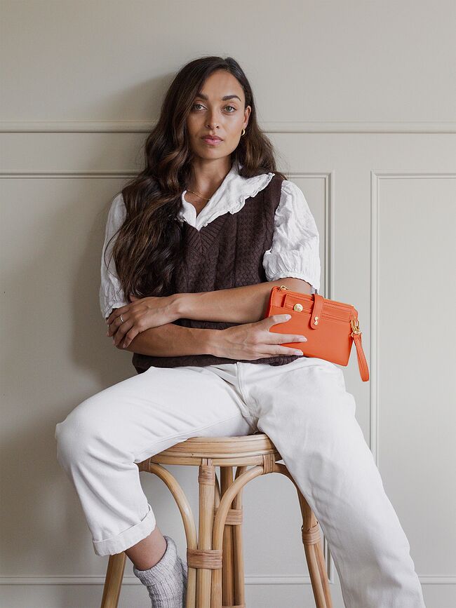 Cartera Stackers L, negra