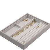Casetă pentru bijuterii Stackers cu 4 compartimente,cu 4 compartimente classic taupe