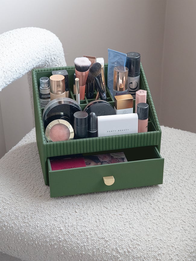 Classic Stackers Organizator za kozmetiku smaragdni