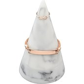 Cone Jewelry rack large light marble