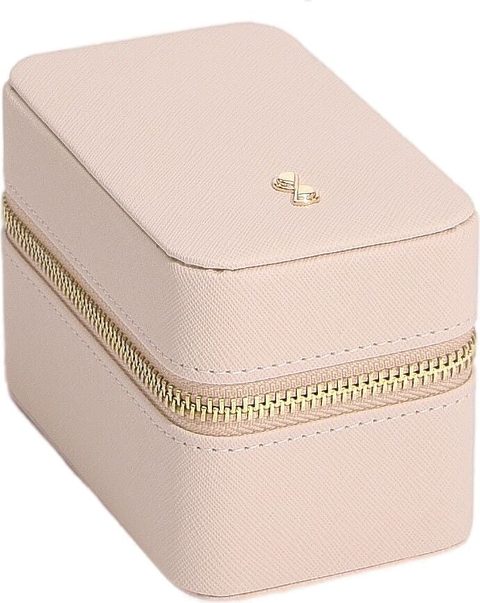 Estuche de viaje para joyas y reloj Stackers, gris piedra