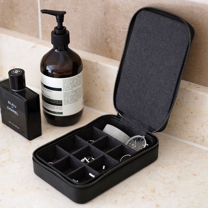 Estuche de Viaje para gemelos Stackers, marrón