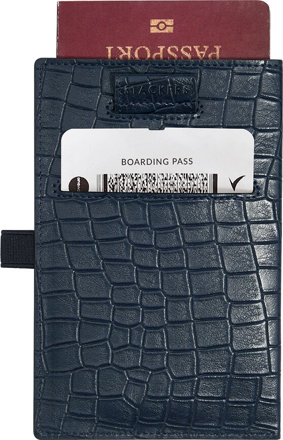 Funda para Pasaporte y Tarjetas Stackers, topo