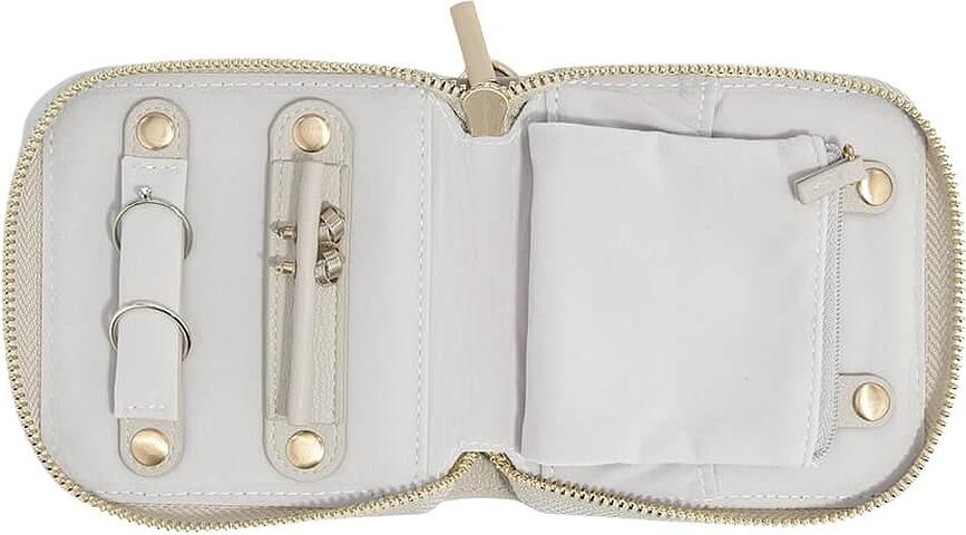 Joyero de viaje Stackers Compact, beige claro
