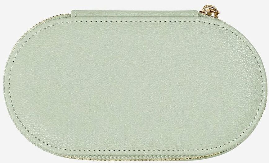 Estuche de viaje para joyas Stackers Travel, ovalado, gris piedra