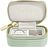 Joyero de viaje Stackers Travel petite, verde salvia