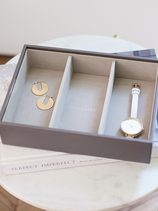 Joyero doble Stackers Classic, topo