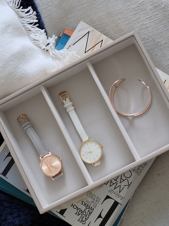 Joyero doble Stackers Classic, topo