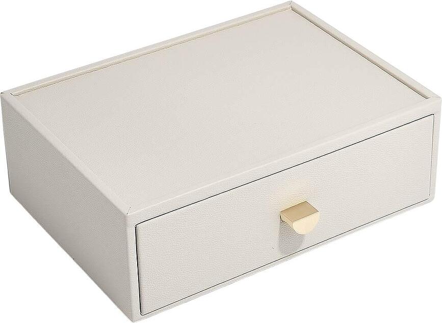 Joyero con cajón Stackers Classic, rosa