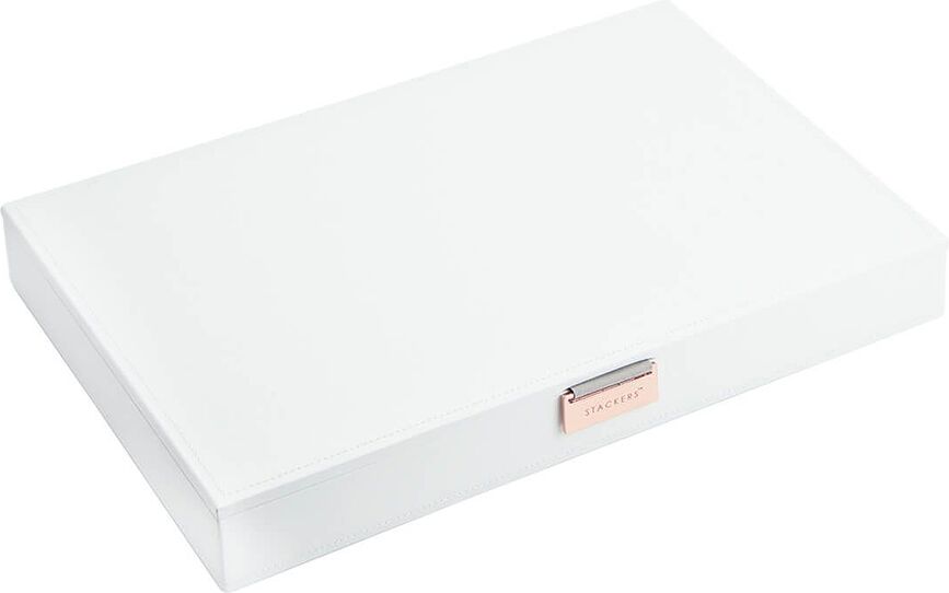 Joyero supersize con tapa Stackers, edición oro rosa