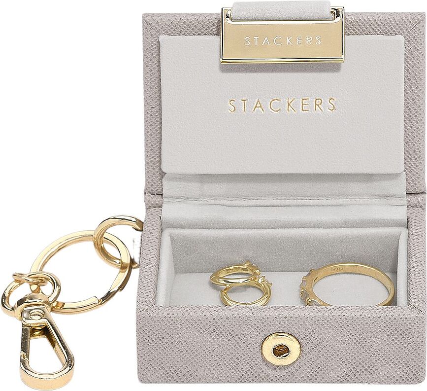 Llavero Stackers Nano, taupe