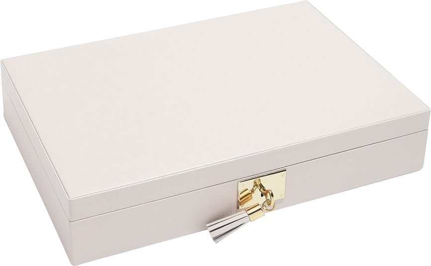 Loves Luxury Kutija za Nakit s poklopcem s ogledalom svijetloplava