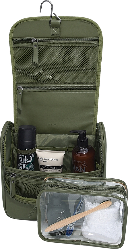 Neceser de viaje colgante, Stackers Canvas, de lona