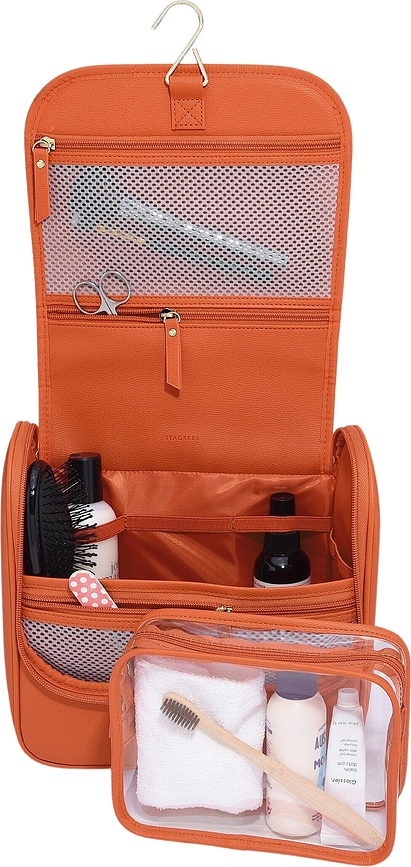 Neceser de viaje colgante Stackers, naranja
