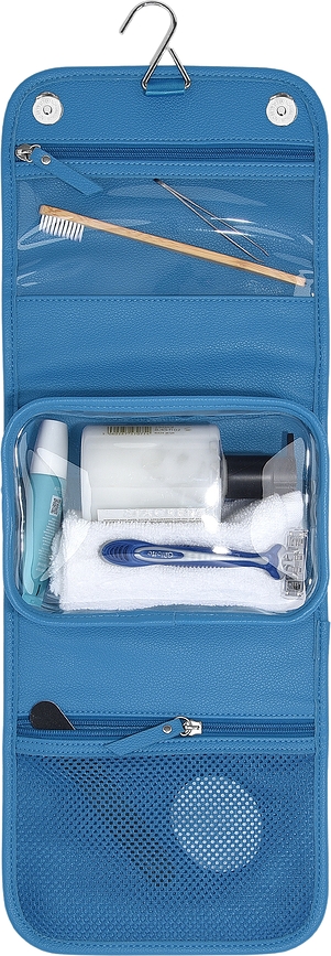 Neceser de Viaje Colgante Stackers Pebble, azul oscuro