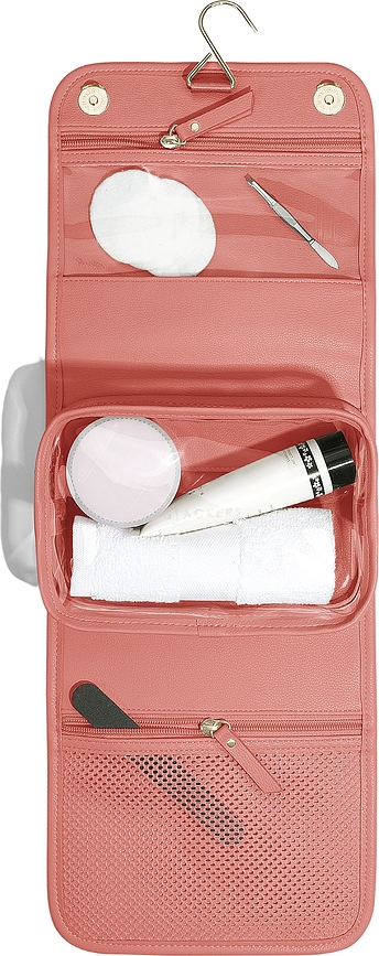 Neceser de viaje colgante Stackers Pebble, color pomelo