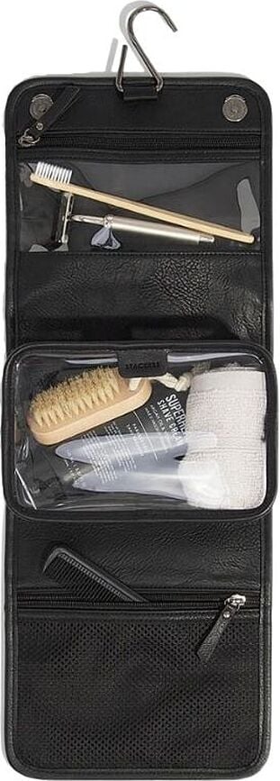 Neceser de Viaje Colgante Stackers Pebble, negro