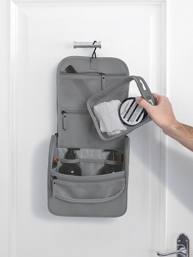 Neceser de viaje colgante Stackers, topo