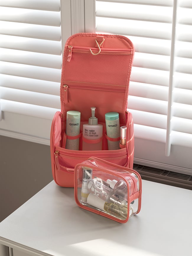 Neceser de viaje colgante Stackers, topo