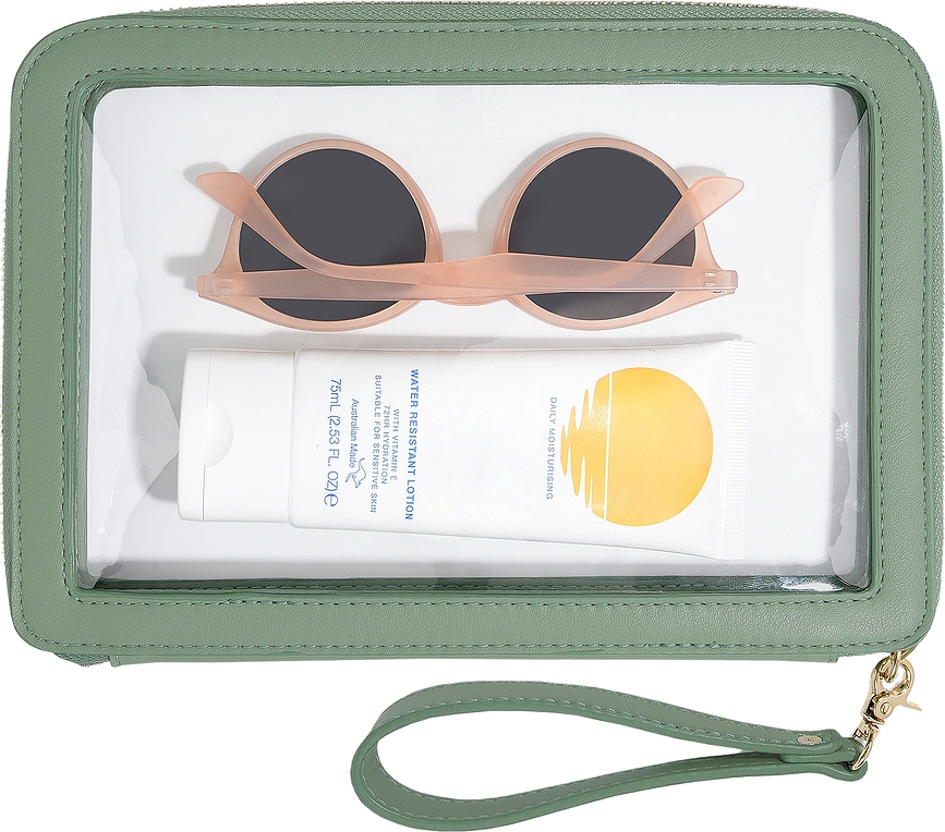 Neceser de Viaje Stackers Wave, con estuche para joyas, Set de 3 piezas