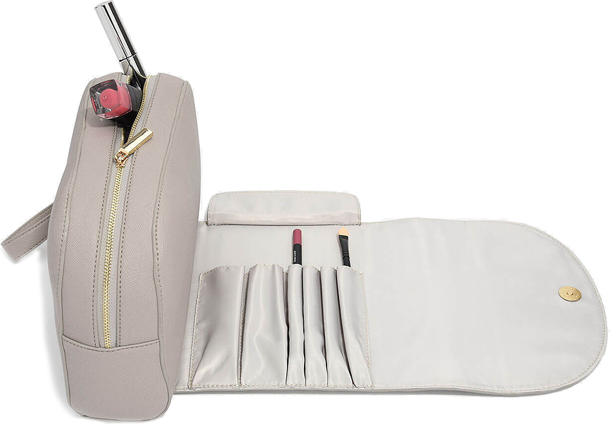 Neceser Stackers, con bolsillos para brochas